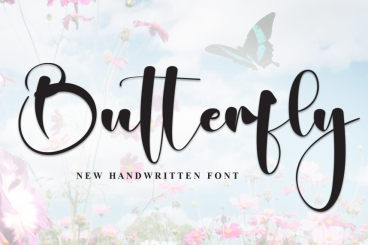 Butterfly – New Style Handwritten Font