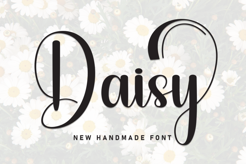 Daisy – New Script Handwritten Font - Befonts