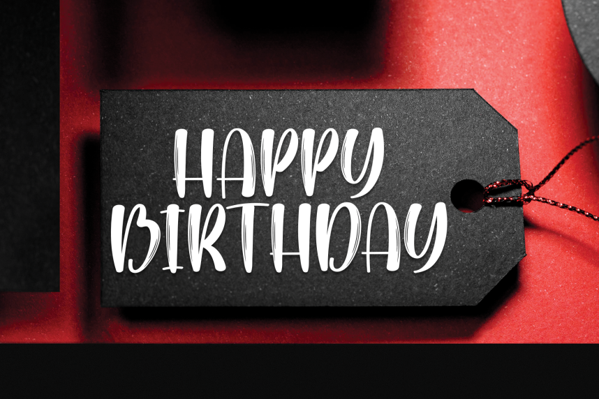Costume Christmas Brush Font preview image 5
