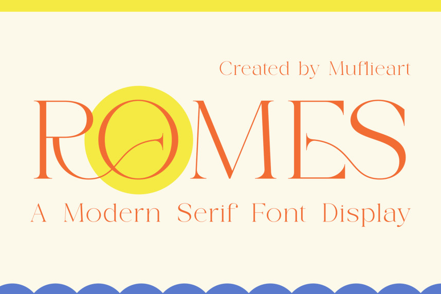 Promes Font Rome Romes Font - Befonts