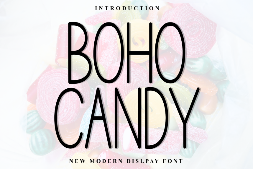 Boho Candy Script Font - Befonts