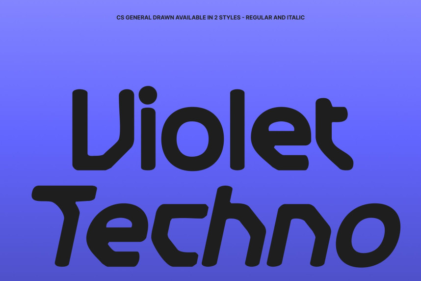 CS General Drawn Font preview image 2