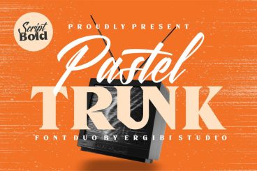 Pastel Trunk Font Duo