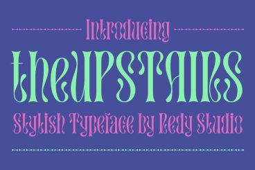 The Upstairs Font