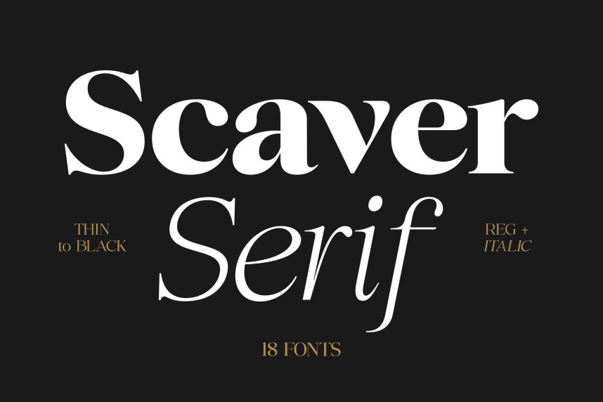 Scaver Scaver Font - Befonts