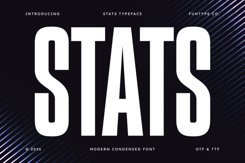 Stats Font - Befonts