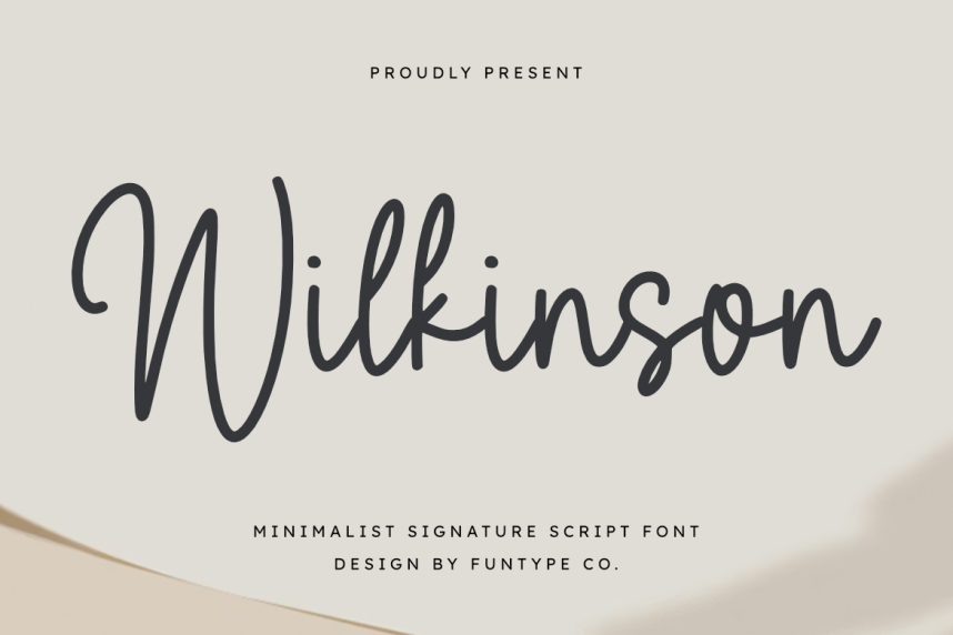 Wilkinson Script Font - Befonts
