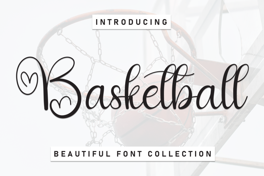Basketball – Modern Handwritten Script Font - Befonts