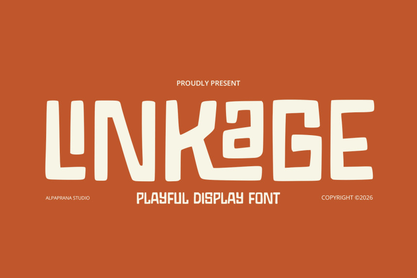 Link Typeface Linkage - Display Font - Befonts