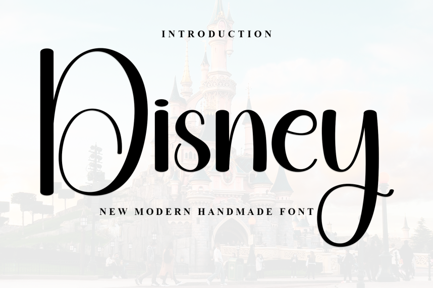 Lisney Script Font Disney – Stylish Handwritten Script Font - Befonts