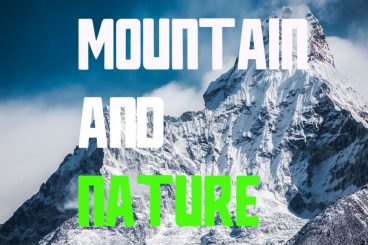 Mountain And Nature Font