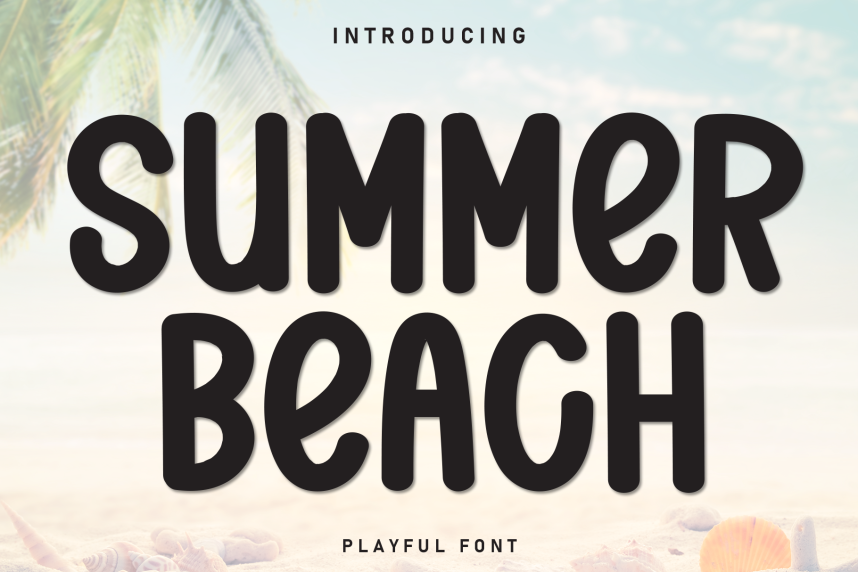 Summer Beach Script Font - Befonts