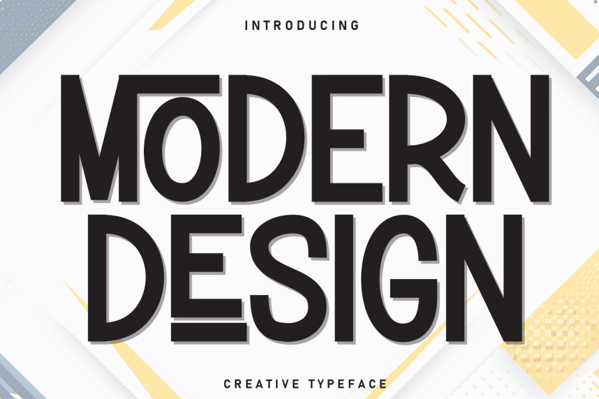 Script Font Modern Design Modern Design Script Font - Befonts