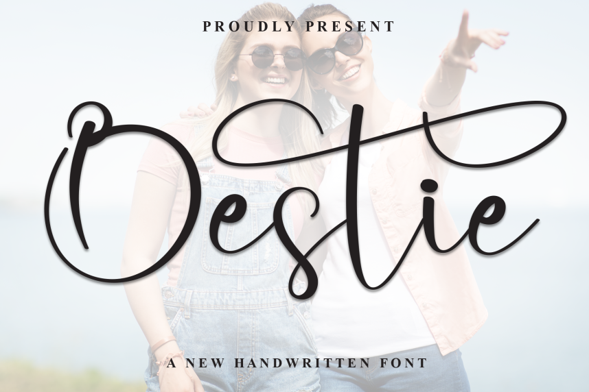 Bestie Script Font - Befonts