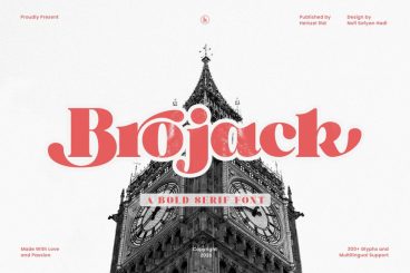 Brojack Font