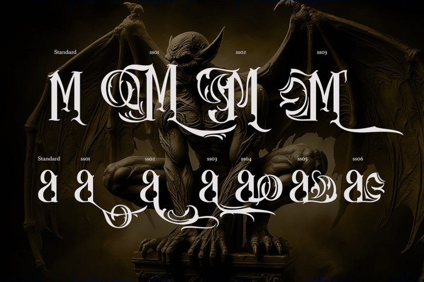 Canderagle Font preview image 2