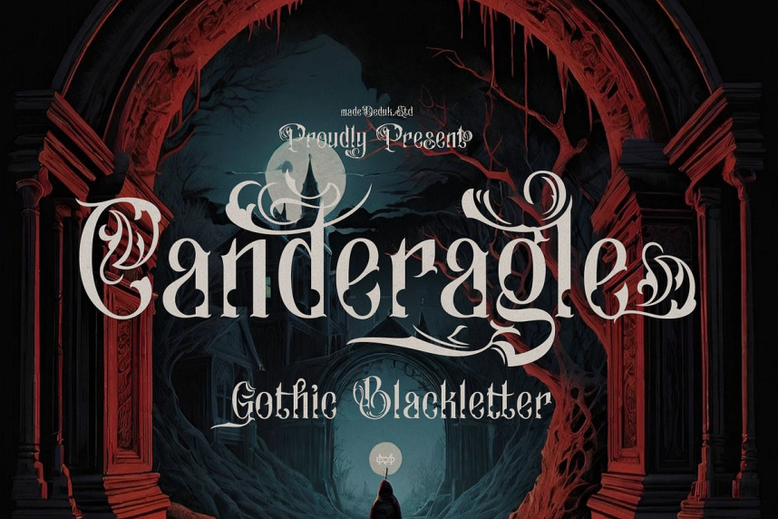 Canderagle Font preview image 1