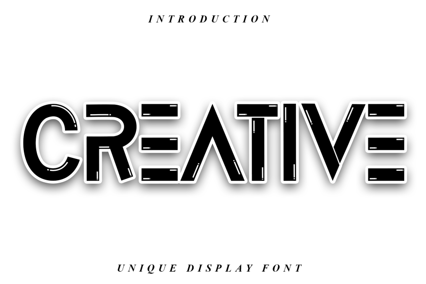 Creative – Creative Style Font - Befonts