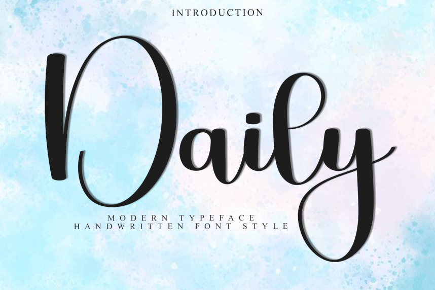 Daily Script Font - Befonts