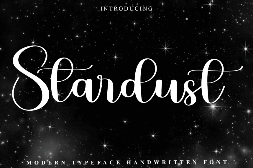 Stardust Script Font - Befonts