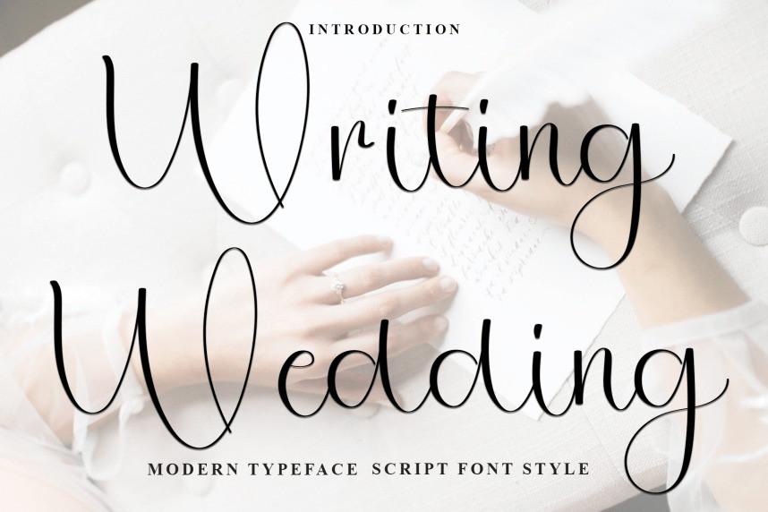 Natural Writing Script Writing Wedding – Natural Script Handwritten Font - Befonts