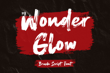 Wonder Glow – Brush Script Font