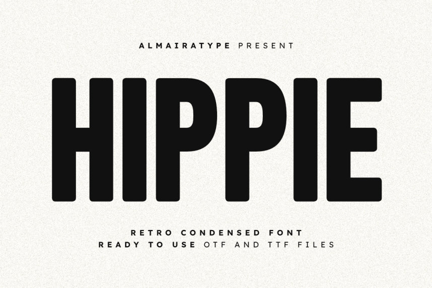 Hippie Sans Serif Font - Befonts