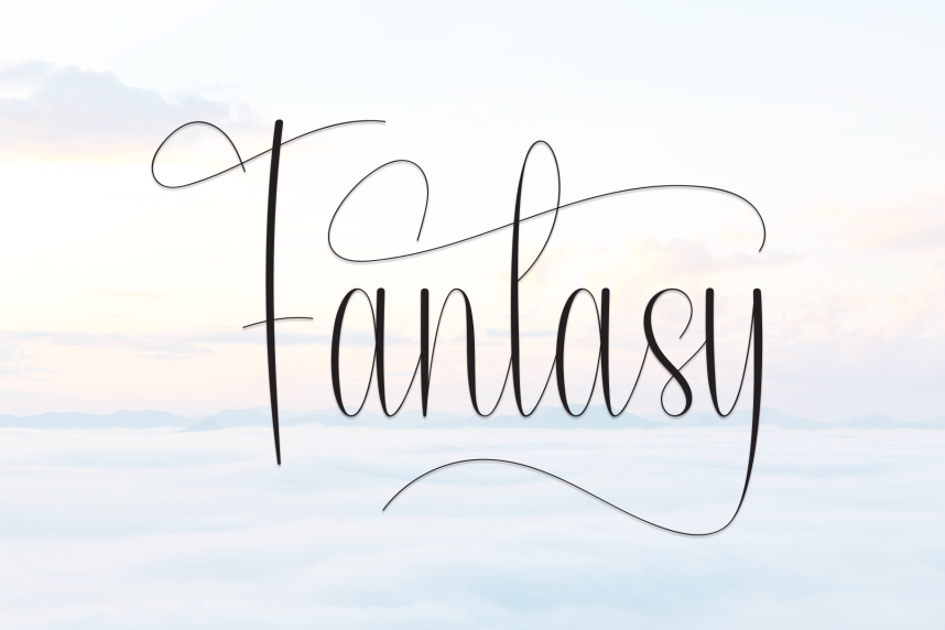 Fantasy – Modern Handwritten Script Font - Befonts