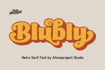 Blubly Font
