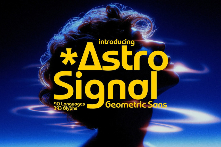 Astro Signal Font - Befonts
