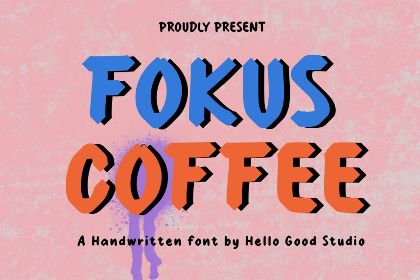 Fokus Coffee Font preview image 1