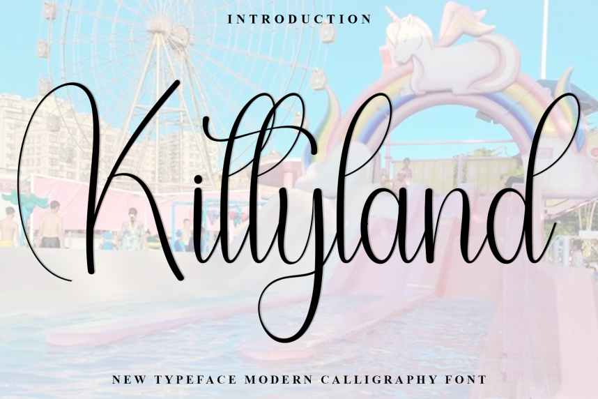 Kittyland – Luxury Handwritten Script Font - Befonts