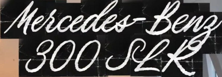 Mercedes Cursive Script Little Bleach (Medium Script) Font → Mercedes-Benz 300 SLR? - Befonts ...