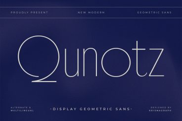 Qunotz Font
