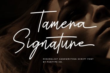 Tamera Signature Font