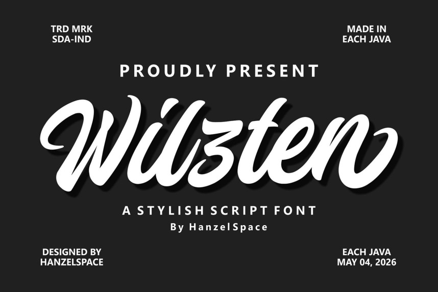 Wilzten Script Font - Befonts