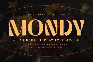 Mondy Display Font
