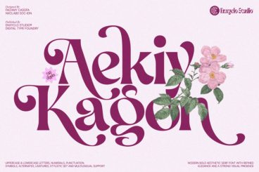 Aekiy Kagon Font