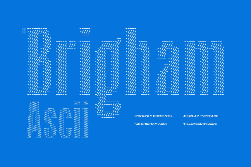 CS Brigham Ascii Font - Befonts