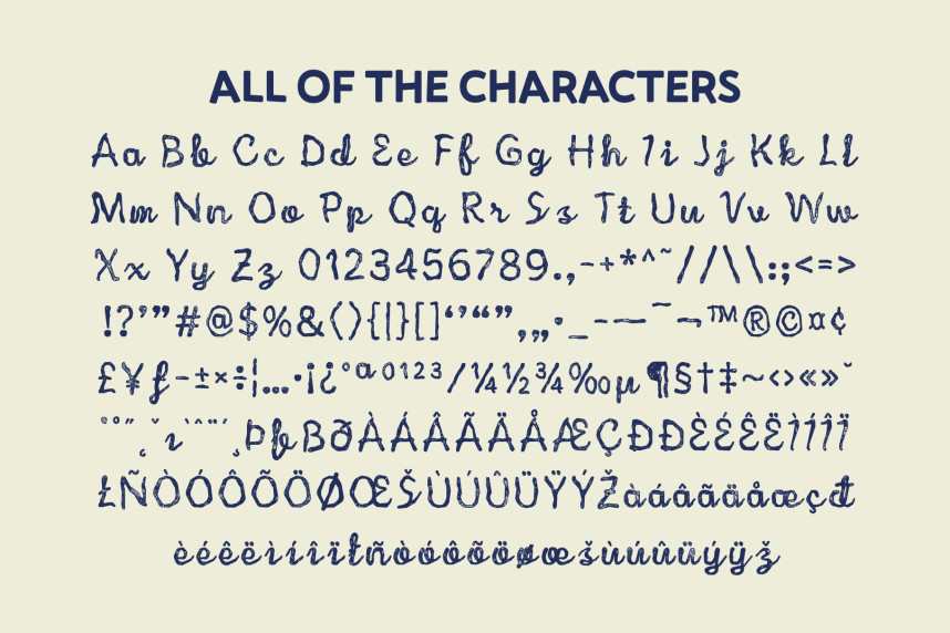 CS Melanie Stamp Font preview image 5