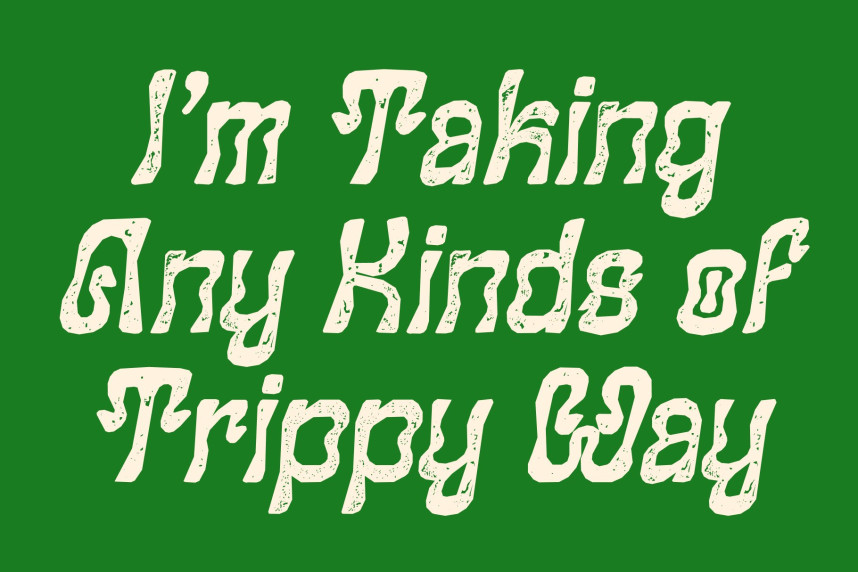 CS Polisade Stamp Font preview image 3