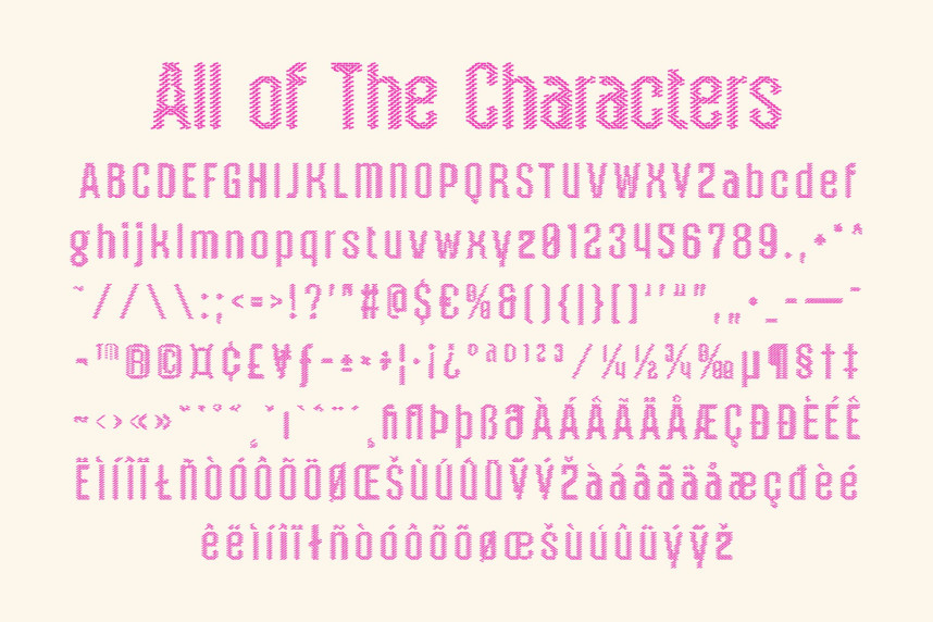 CS Rigby Bricks Font preview image 5