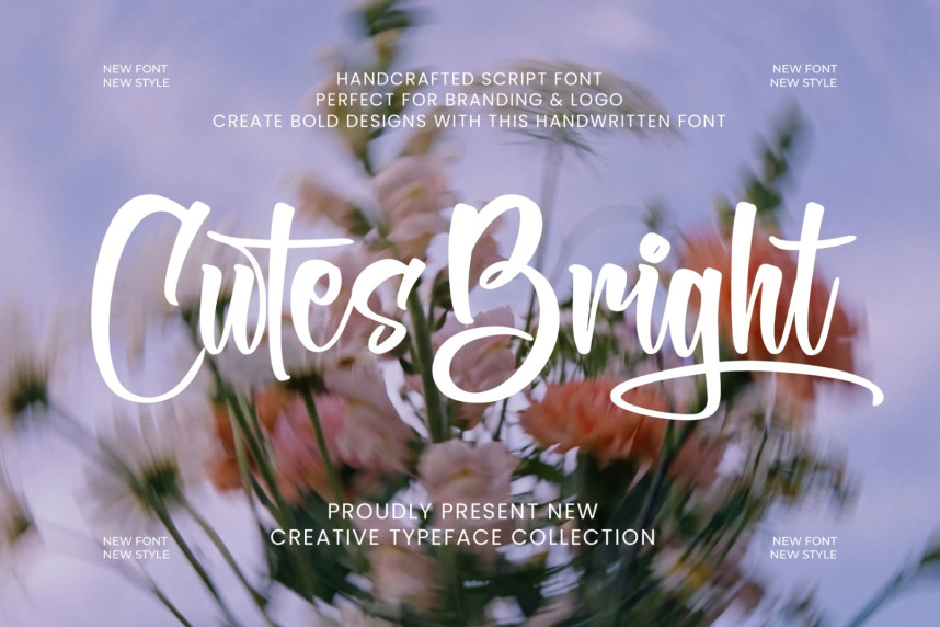 Cutes Bright Font - Befonts