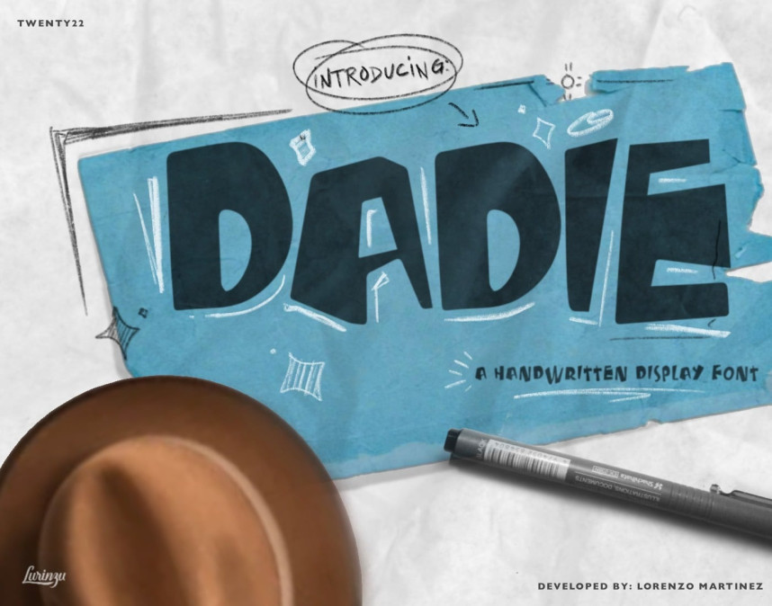Dadie - Display Font - Befonts