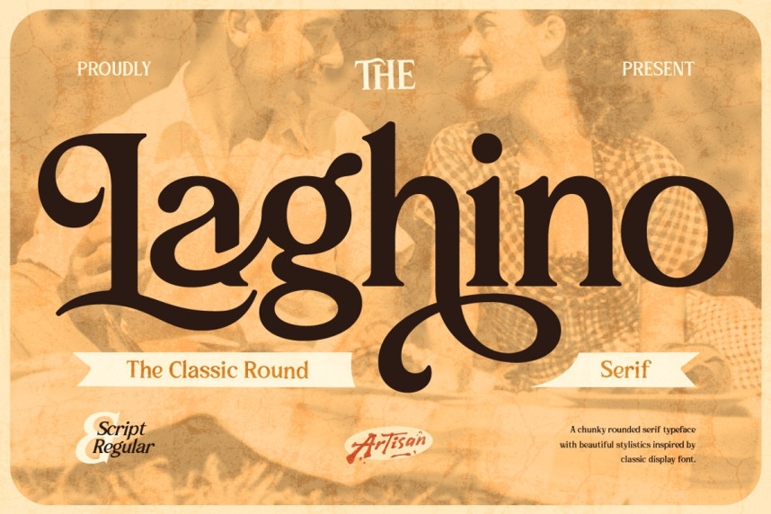 Laghino Font - Befonts