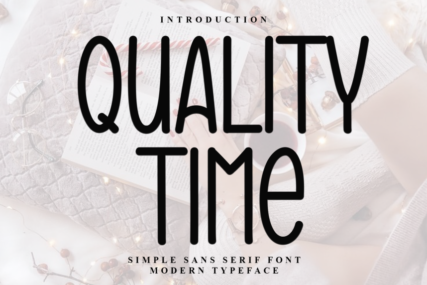 Quality Time Handwritten Font - Befonts