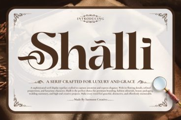 Shalli Serif Font