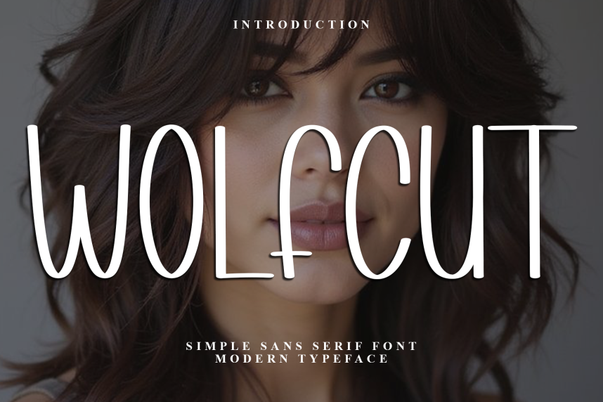 Wolfcut Display Script Font - Befonts