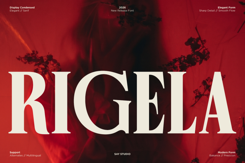Rigela DEMO Font - Befonts