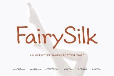 Fairy Silk Handwritten Font